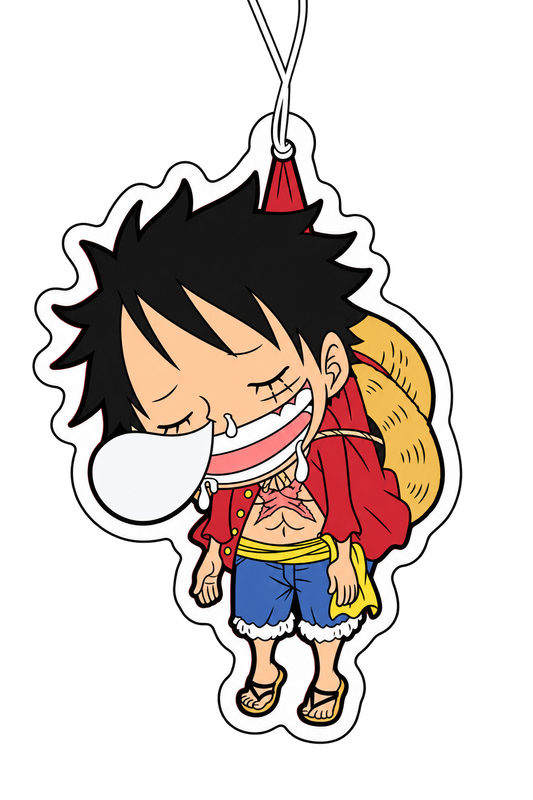 One Piece Luffy Schlafend Duftbaum – Auto Lufterfrischer