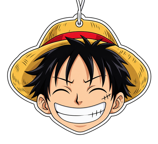 One Piece Luffy Duftbaum – Strohhut Auto Lufterfrischer